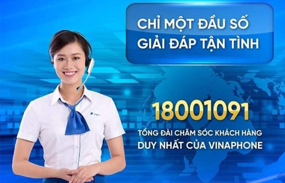 Thông báo: Sẽ không gọi được tổng đài 9191 VinaPhone năm 2019