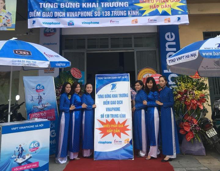 VNPT tại Hà Nội khai trương điểm cung cấp dịch vụ viễn thông tại quận Cầu Giấy