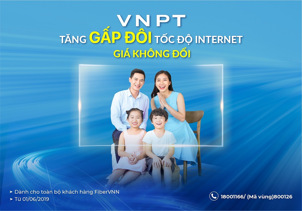 Ca sĩ Đức Phúc đồng hành cùng sự kiện "VNPT tăng gấp đôi tốc độ Internet - Giá không đổi"