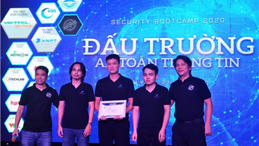 VNPT VÔ ĐỊCH "ĐẤU TRƯỜNG AN TOÀN THÔNG TIN" TẠI DIỄN ĐÀN SECURITY BOOT CAMP 2020