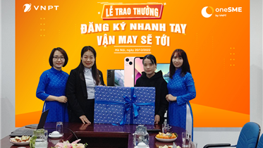 LỄ TRAO THƯỞNG "ONESME ĐĂNG KÝ NHANH TAY - VẬN MAY SẼ TỚI" TẠI HÀ NỘI