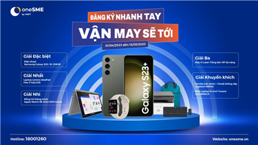 THỂ LỆ CHƯƠNG TRÌNH: ONESME ĐĂNG KÝ NHANH TAY - VẬN MAY SẼ TỚI (MÙA 5)