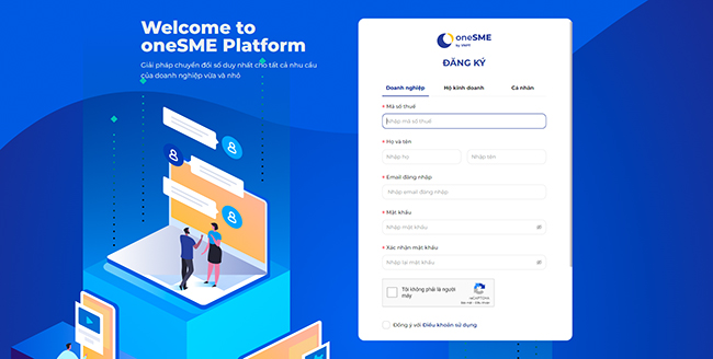 Đăng ký chữ ký số cho doanh nghiệp trên VNPT oneSME